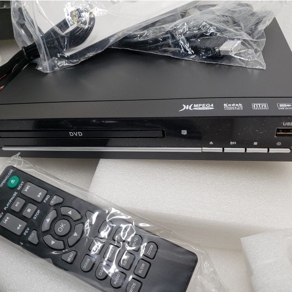 Unbranded Compact Full HD 1080P DVD/VCD/CD/MP3 Player (Model: DVP-055)
